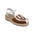 ESHANI - WHITE/COGNAC